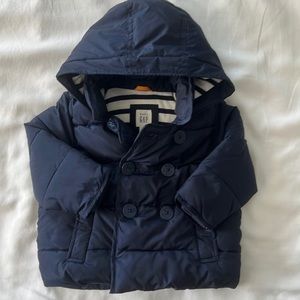 Baby Gap Navy Puffer Jacket